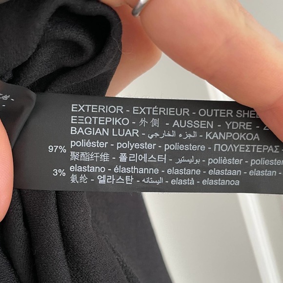 ZARA DRAPED BACK MAXI DRESS BLACK M - Picture 12 of 15